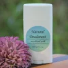 Aluminum-free Deodorant scented with bergamot, cedarwood, patchouli and tea tree essential oils