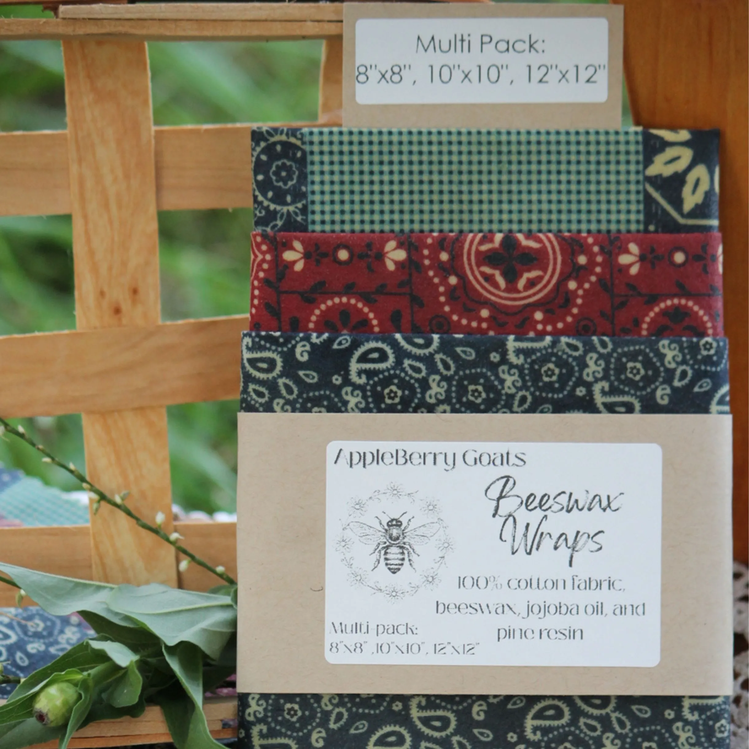 Bandana Multipack Beeswax Wrap