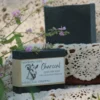 Charcoal unscented goat milk soap