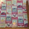 Farm Fresh beeswax wrap size large