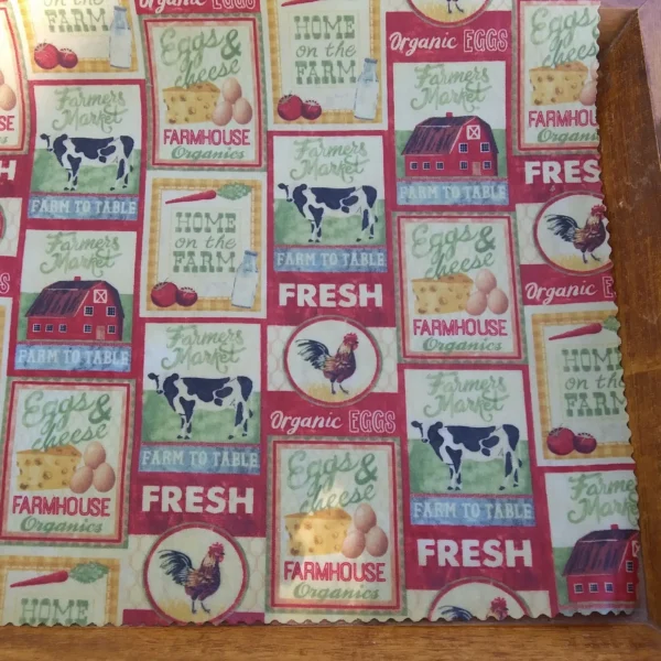Farm Fresh beeswax wrap size large